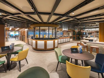 Indulge Food Hall aboard Norwegian Aqua